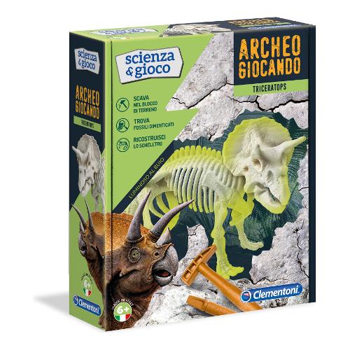 Gioco educativo Triceratopo 8-14a SCIENZA E GIOCO 19164