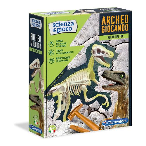 Gioco educativo Velociraptor 7-12a SCIENZA E GIOCO 19144