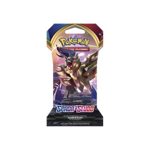 Carte gioco POKÉMON Spada e Scudo 10 pz Assortito PKSS018ICA10BU