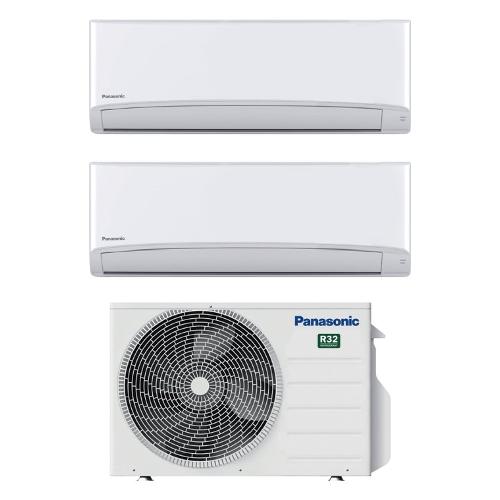 Condizionatore fisso dual Multisplit TE-TKEW Bianco CU 2TZ50TBE+CS TE35TKEW+CS TE35TKEW