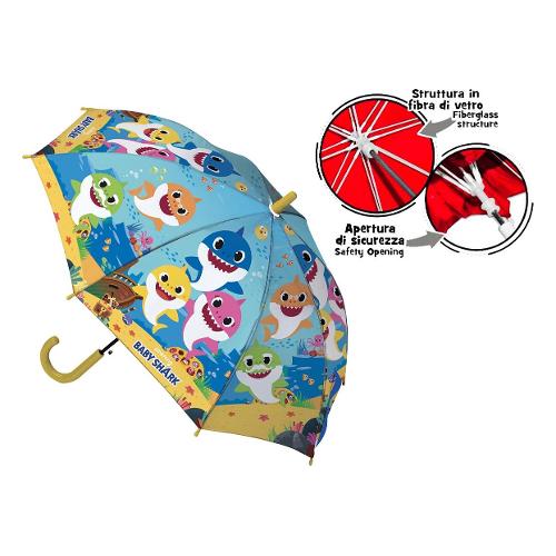 Ombrello bambina manuale (80cm) BABY SHARK N01115