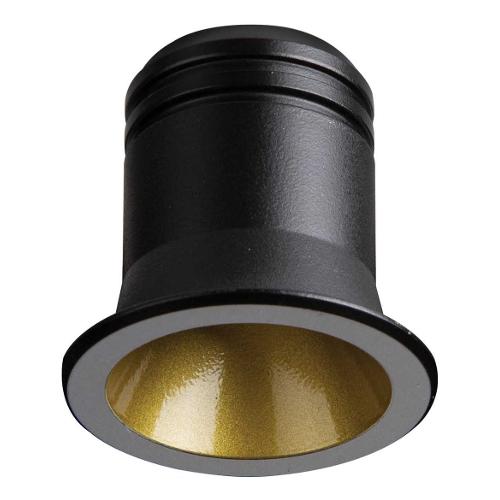 Faretto incasso VIRUS fi gd Nero oro (4cm) 244853 1 luce - LED - Max 3W