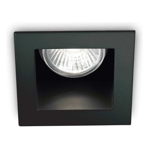 Faretto incasso FUNKY fi Nero (9x9cm) 243849 1 luce - GU10 - Max 50W
