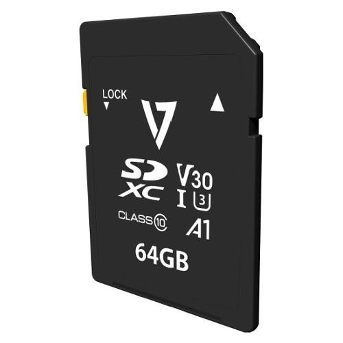SD 64GB CLASS 10 U1 A1 V10 Uhd Black VPSD64GV30U3