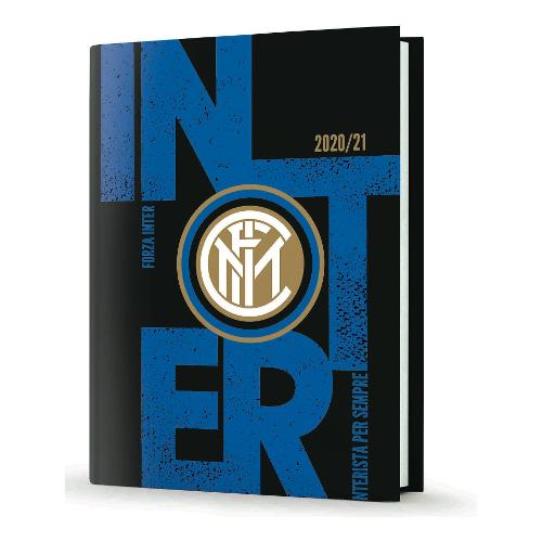 Diario scolastico medium 62074PR 12m Set-Ago INTER Nero e Azzurro