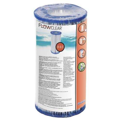 Cartuccia filtro piscina Pompa Bestway 58122 58012 3