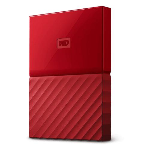 Hard Disk esterno 2.5" 3TB MY PASSPORT WD My Passport 3TB Red WDBYFT0030BRD EEEX