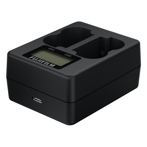 Caricabatterie per Fujifilm BC W235 Dual Black