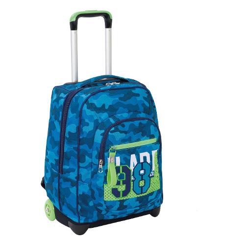 Zaino trolley (35Lt) CREW (35x25x55cm) Delft blue 2010020A4