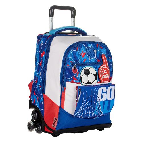 Zaino trolley (36Lt) CHAMPION (34x23x47cm) Azzurro e Arancio GG9C4810