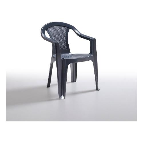 Sedia da esterno Sedia Monobl. Atlanta Antracite 15.4 Antracite 15 4