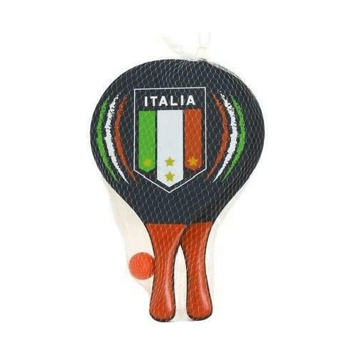 Set racchette Beach Tennis Italia con palla Assortito 38895
