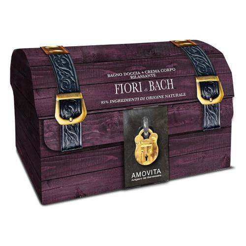 Set bagno Antico tesoro segreto fiori di bach cofanetto - 300 ml + 300 ml