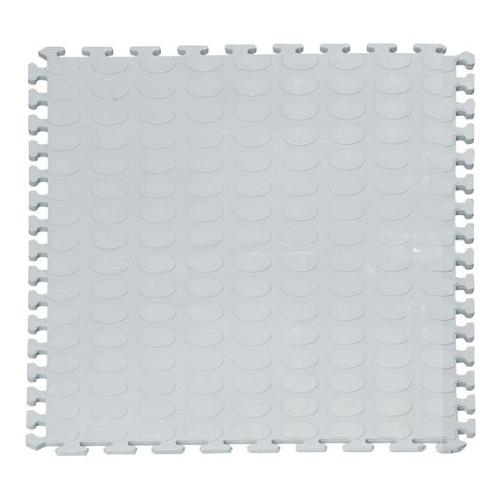 Base piscina set componibile 9 piastrelle (50x50cm) Bianco 58520