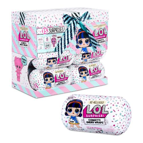 Bambola Giochi Preziosi Confetti Under Wraps Lol Surprise colore assortito LLR00