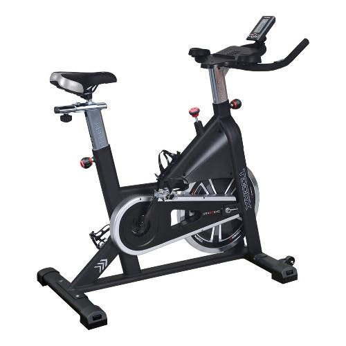 Spin bike meccanica a cinghia volano 22 Kg Nero e Silver SRX 65EVO