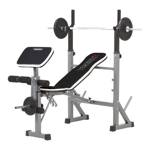 Panca regolabile con supporto bilanciere (159x82x140cm) WBX 60