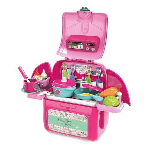 Cucina giocattolo 2 in 1 zainetto (21,5x39,5x40cm) MAISONELLE 44021