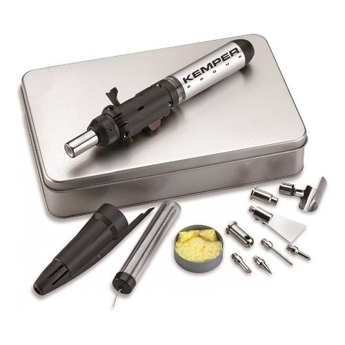 Saldatore a gas Kit Micro (650-1300°C) accensione piezoelettrica 12100KIT