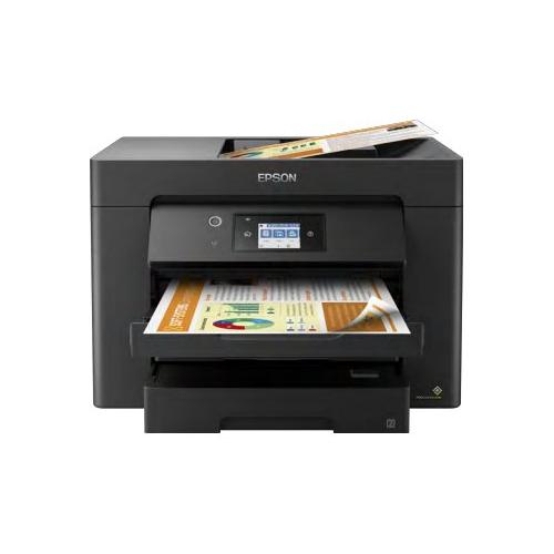 Multifunzione 4in1 Inkjet ( A3 Duplex 4800 x 2400 ) WORKFORCE WF 7830DTWF C11CH68403