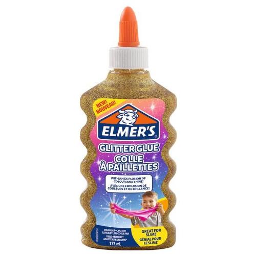 Colla glitter Slime Oro Flacone 177 ml 2077251