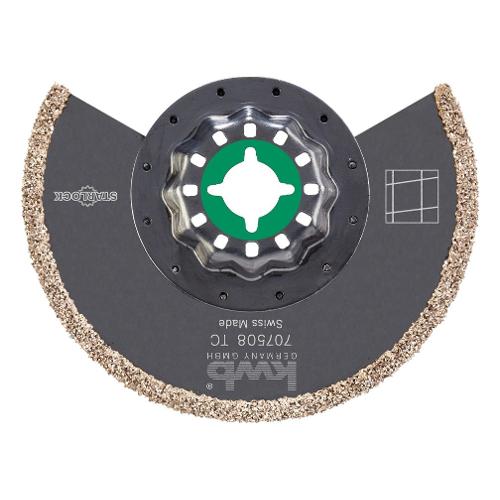 Lama semicircolare fresatura per multifunzione piastrelle D. 85 mm 707508