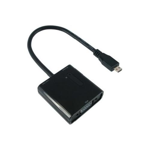 Cavo adattatore ECONOMY Video Micro Hdmi Vga Black 0,25m RO12 99 3118