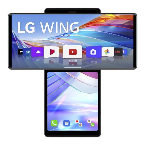 Smartphone 6,8" 128GB 5G Aurora grey ( 128GB Ram ) LMF100EMW AITCAY