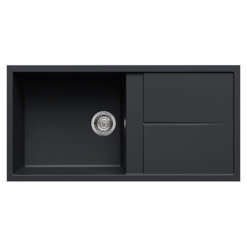 Lavello 1 vasca (100x50cm) UNICO 480 Antracite Opaco LGU48059