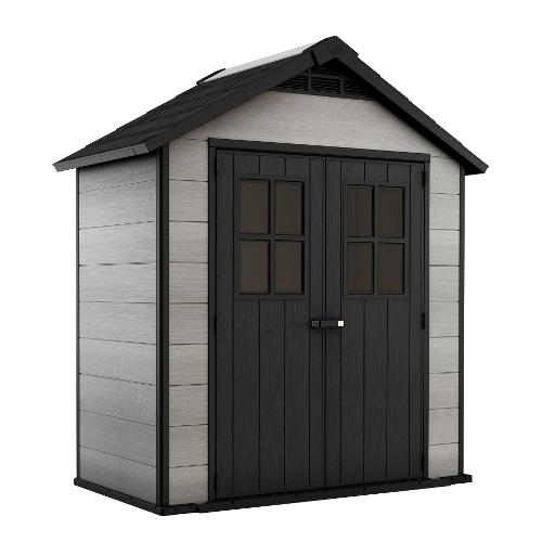 Casetta OAKLAND 754 Media Grigio e Nero (229x121x242 cm) K245424K595KK