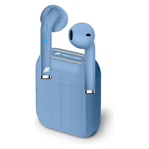 Auricolari microfono bluetooth MUSIC HERO Style Tws Blue MHTWSSTYLEBTB