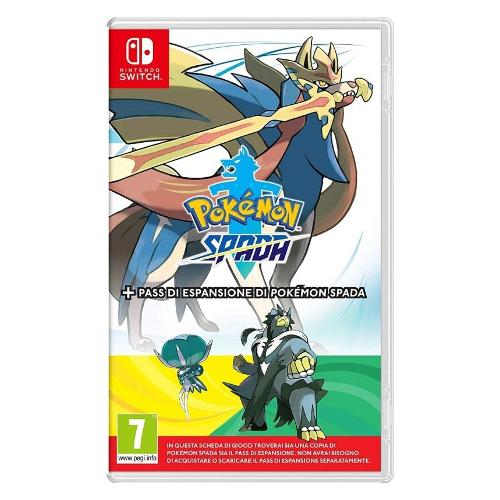 SWITCH Pokémon Spada + Pass di Espansione PEGI 7+ 10005112