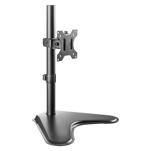 Supporto monitor TV scrivania ( 8 Kg ) VESA 100 x 100 Free Standing Desk Stand Single Black DS1FSS