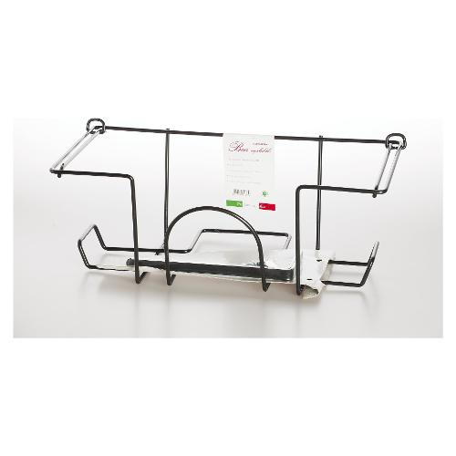 Balconiera BEA Regolabile Nero (40x20x20 cm)