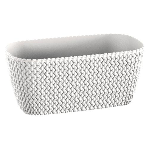 Cassetta per piante SPLOFY bianco (30x16x13 cm) 30 C2