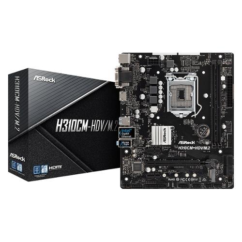 Motherboard Intel H310 microATX H310CM-HDV/M.2 H310CM HDV M 2