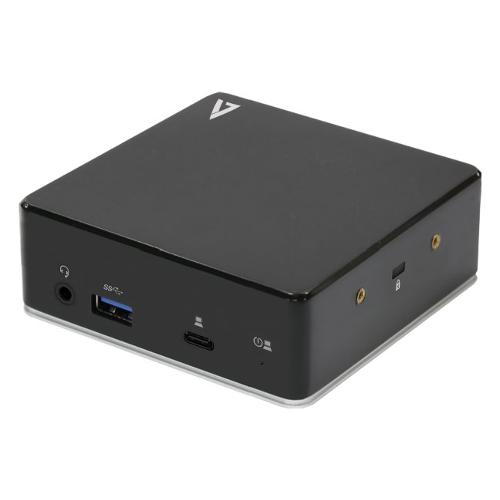HUB 5 in 1 Universal Usb C Docking Station Dual Hdmi Black UCDDS1080P