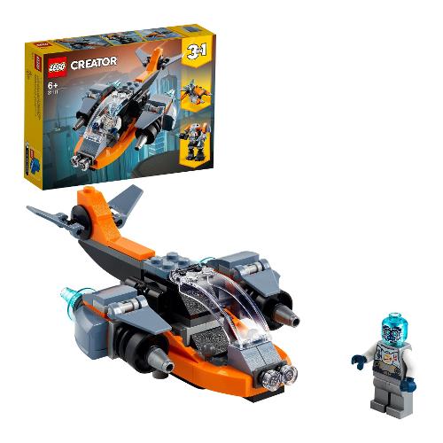 Cyber Drone ( 113 pz ) CREATOR 6-12a 31111