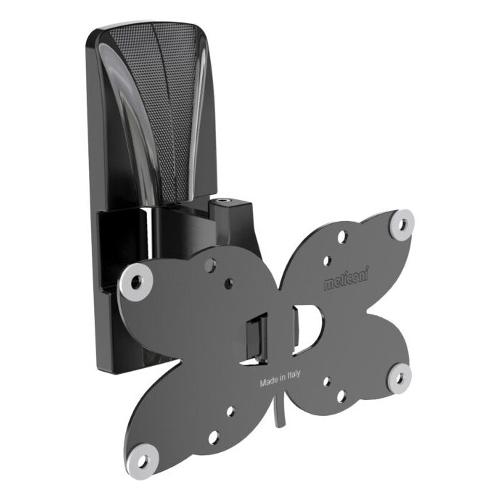 Supporto monitor TV parete ( 20 Kg ) VESA 200 x 100 SLIMSTYLE PLUS 100 200 Spin St Black 480993