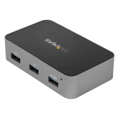 Hub USB Hub USB C a 4 Porte 10 Gbps Black e Grey 4 porte HB31C4AS