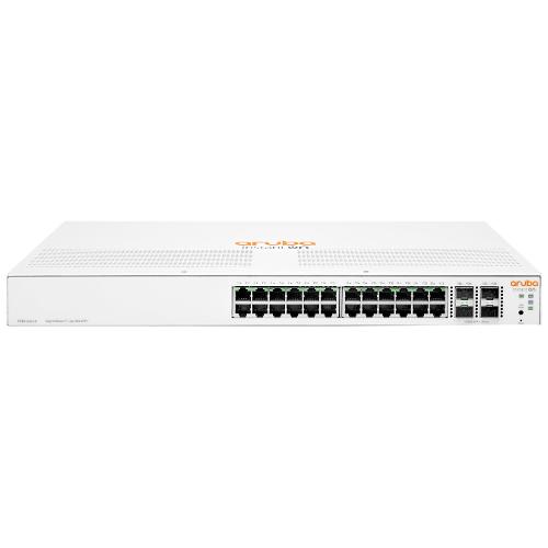 Switch di rete 24 porte ARUBA INSTANT ON 1930 24G PoE Classe 4 4SFP SFP+ PoE White JL683A ABB Gigabit (1000Base-TX)