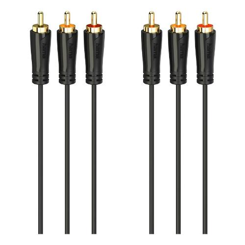 Cavo adattatore Audio Rca Rca Black 1,5m 00205150