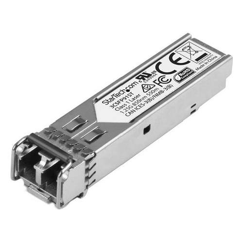 Modulo SFP Hp 3Csfp91 Compatibile Ricetrasmettitore Sfp 1000Base Sx Silver 3CSFP91ST