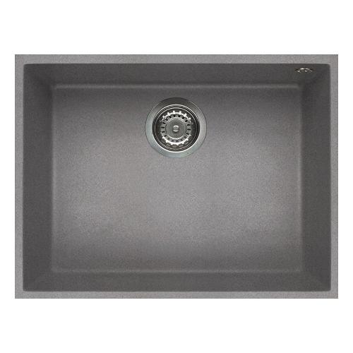Lavello 1 vasca (58x44cm) QUADRA 110 SOTTOTOP Cemento Opaco LGQ11048BSO