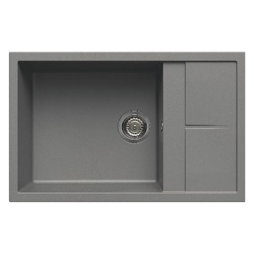 Lavello 1 vasca (78x50cm) UNICO 310 Cemento Opaco LGU31048