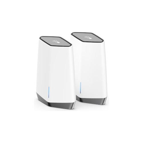 Router ORBI PRO Ax6000 Aziendale Set 2 Mesh Triple Band White e Grey SXK80 100EUS