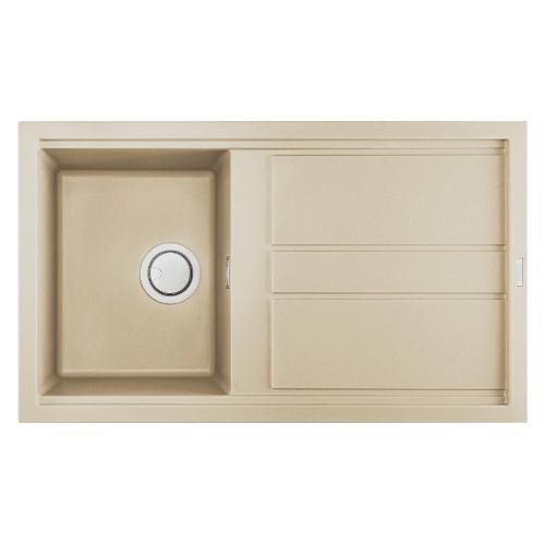 Lavello 1 vasca (86x51cm) BEST 400 Champagne Opaco LKB40095