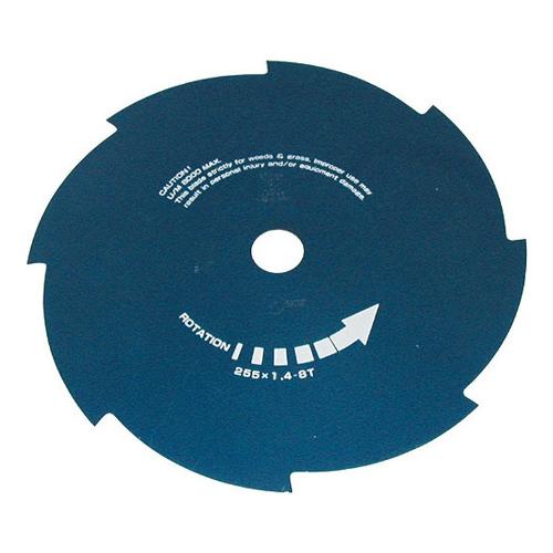 Lama decespugliatore Disco 8 Denti Nero D 255 foro 25,4 mm 600040
