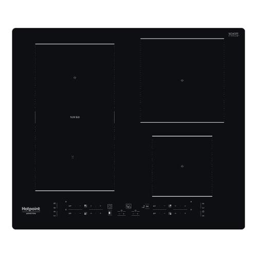 Piano cottura induzione 3 zone Hb 3160C Ne Nero