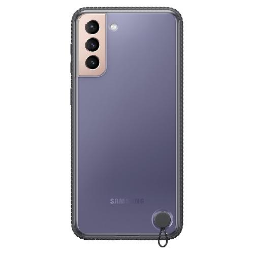 Cover Galaxy S21+ CLEAR PROTECTIVE Trasparente e Nero EF GG996CBEGWW